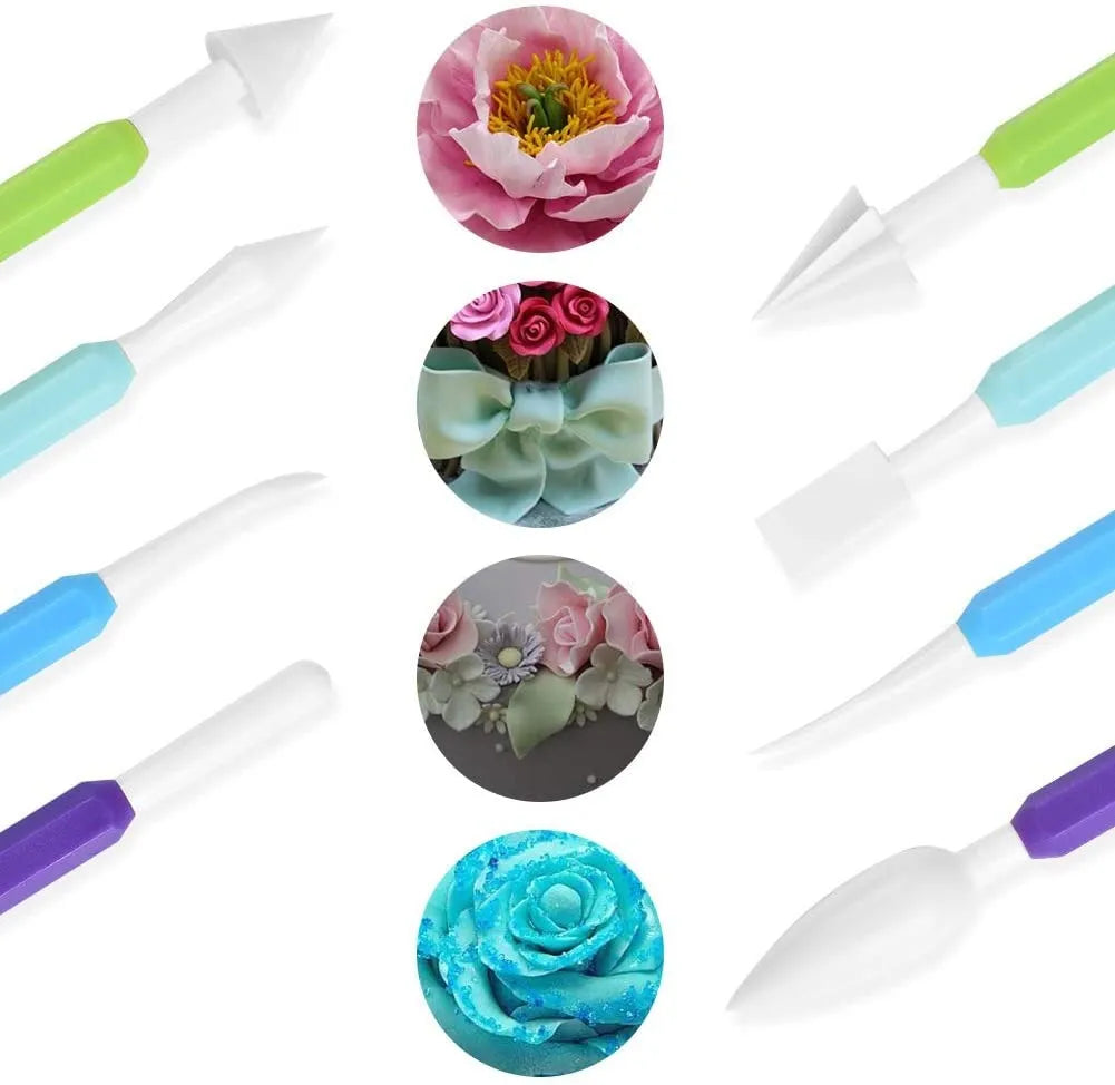 Modelador acocador para fondant de plástico