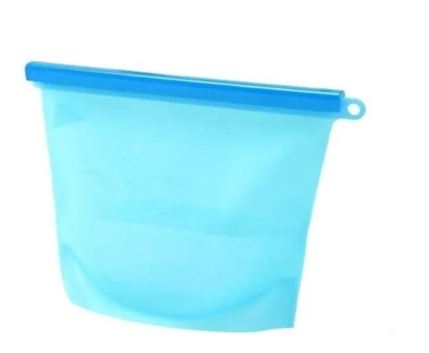 Bolsa resellable de silicón para conserva de alimentos