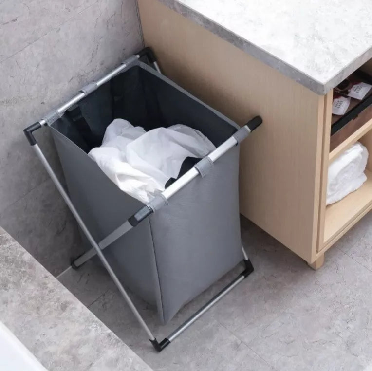 Cesto para ropa sucia plegable portátil para lavandería