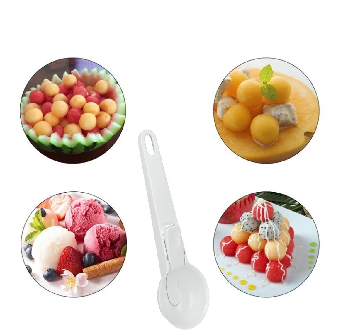 Cuchara para servir de bolas de helado
