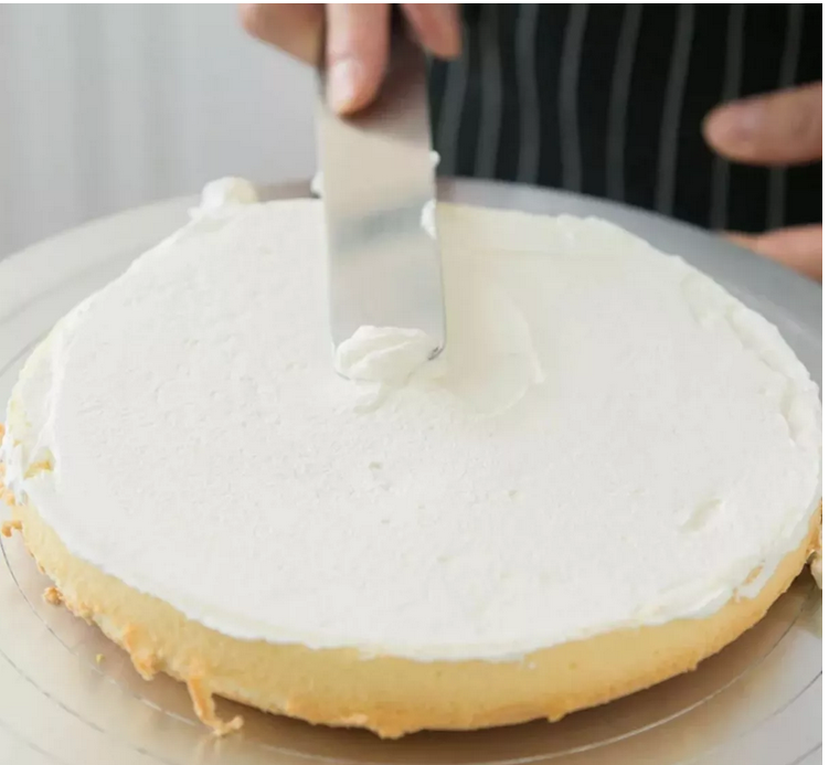 Espátula de acero inoxidable para repostería