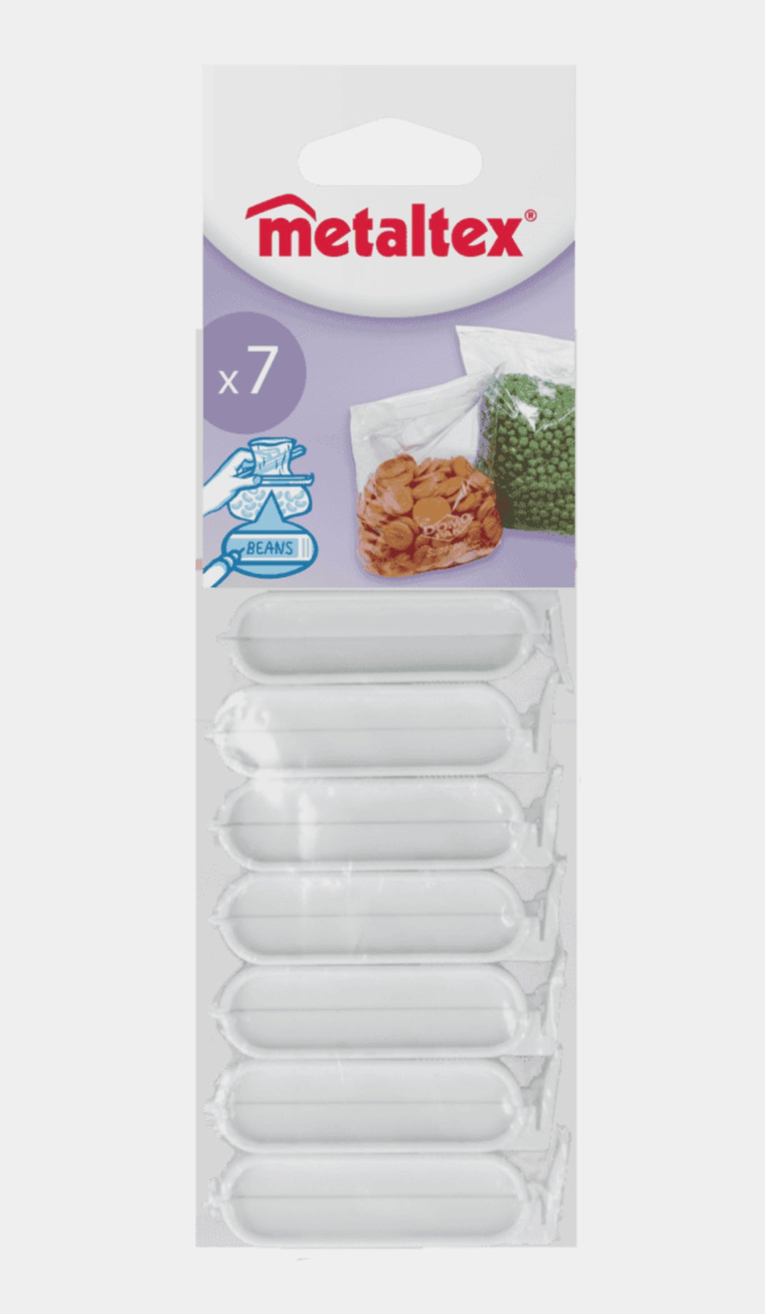 Clips para sellado de bolsas