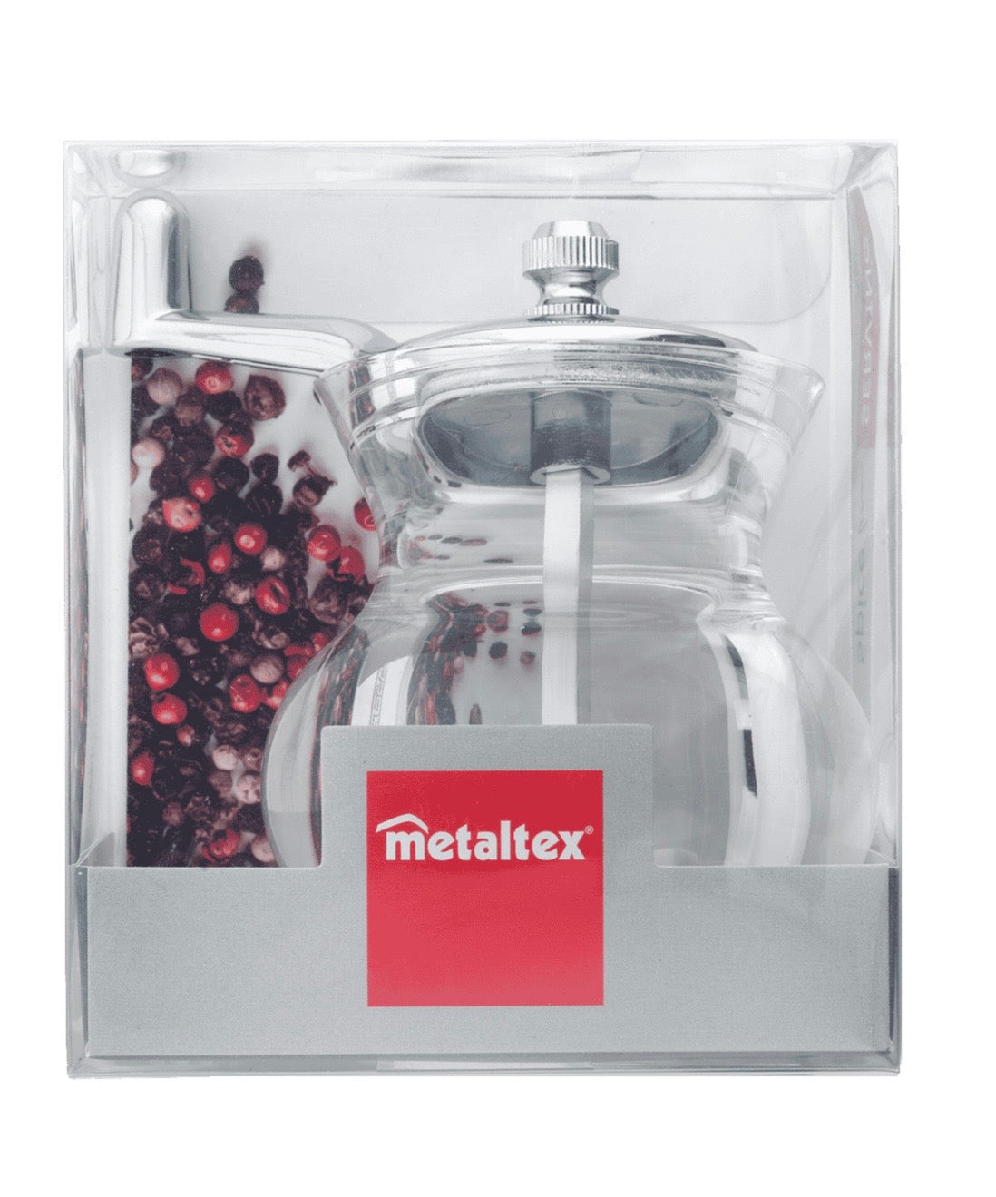 Molino de pimienta con manivela