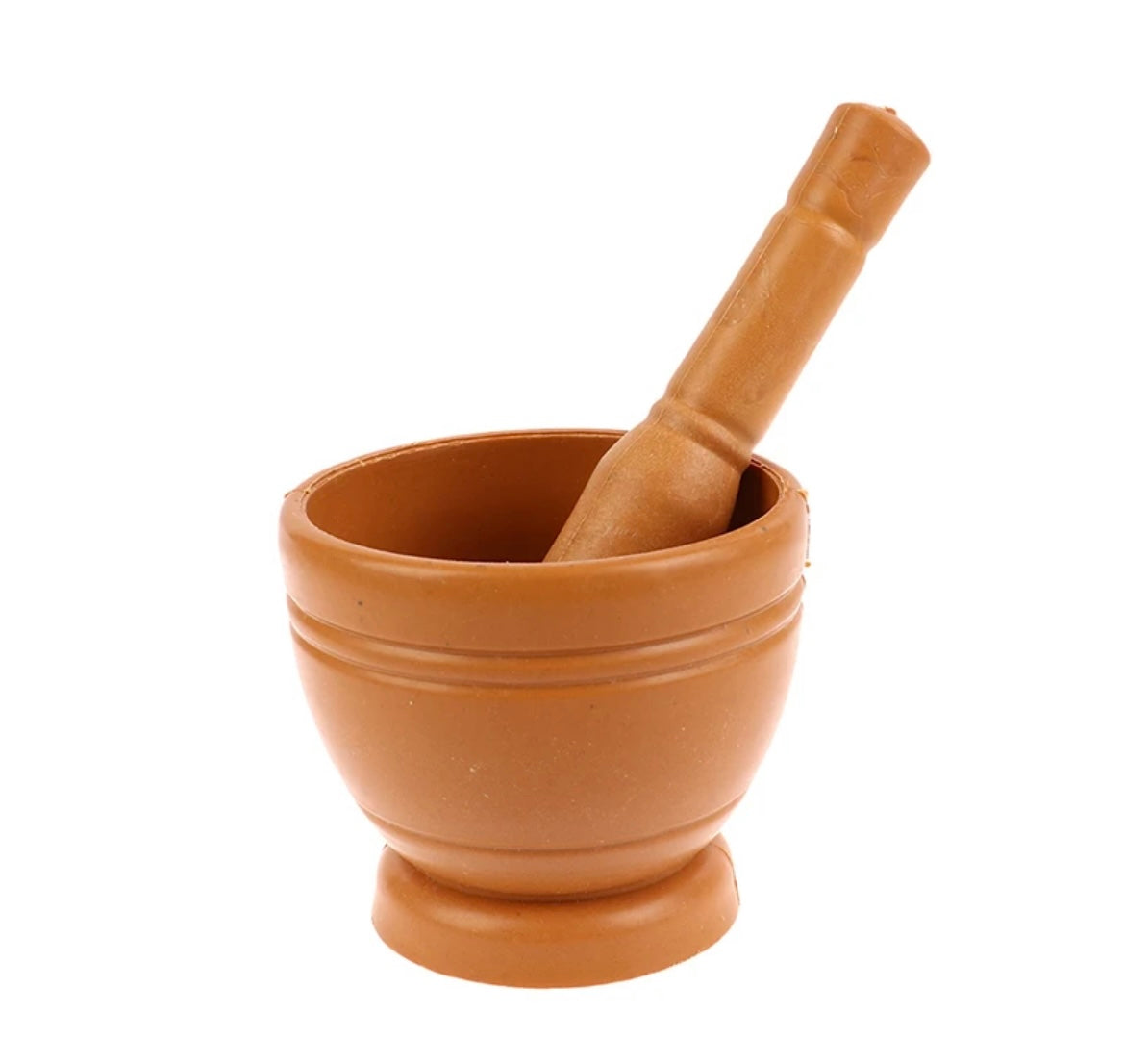 Mortero, Triturador, Molcajete de plástico para salsas y alimentos
