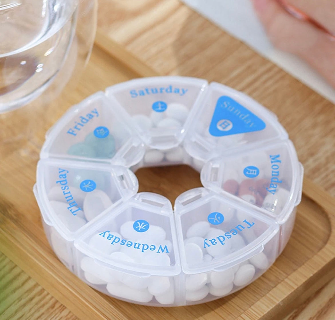 Pastillero organizador de medicamentos