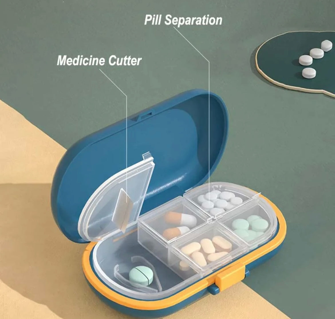 Pastillero organizador de medicamentos