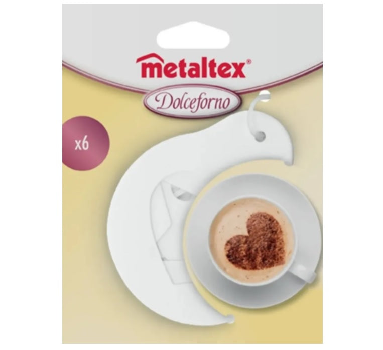 Plantilla decoradora para bebidas y alimentos