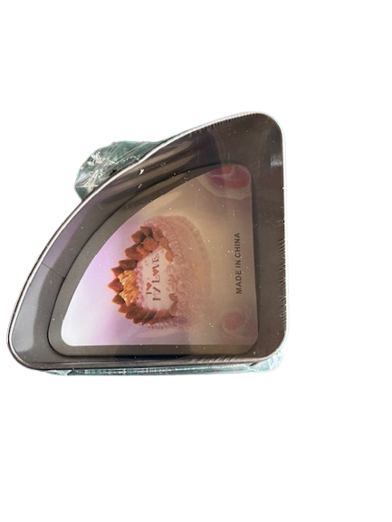 Molde metálico anti-adherente desmontable rebanada de para pasteles
