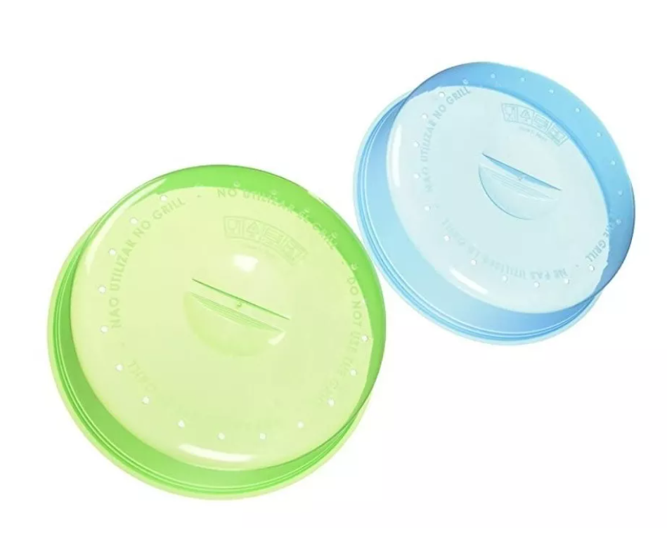 Tapa para microondas de plástico libre de BPA evita salpicaduras
