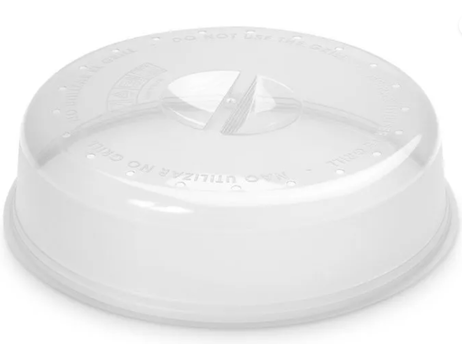Tapa para microondas de plástico libre de BPA evita salpicaduras