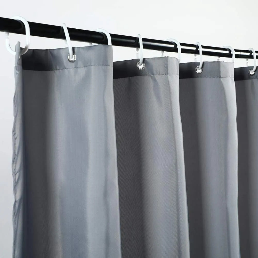 Cortina de nylon para regadera 180 X 180 con arillos