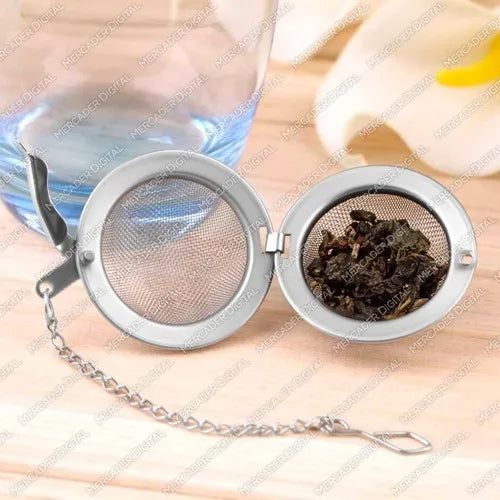 Infusor colador de malla para te de acero inoxidable