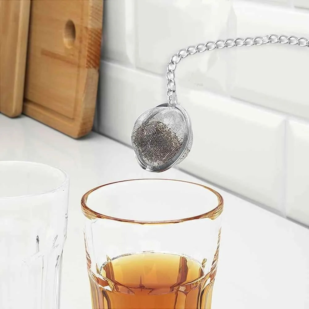 Infusor colador de malla para te de acero inoxidable