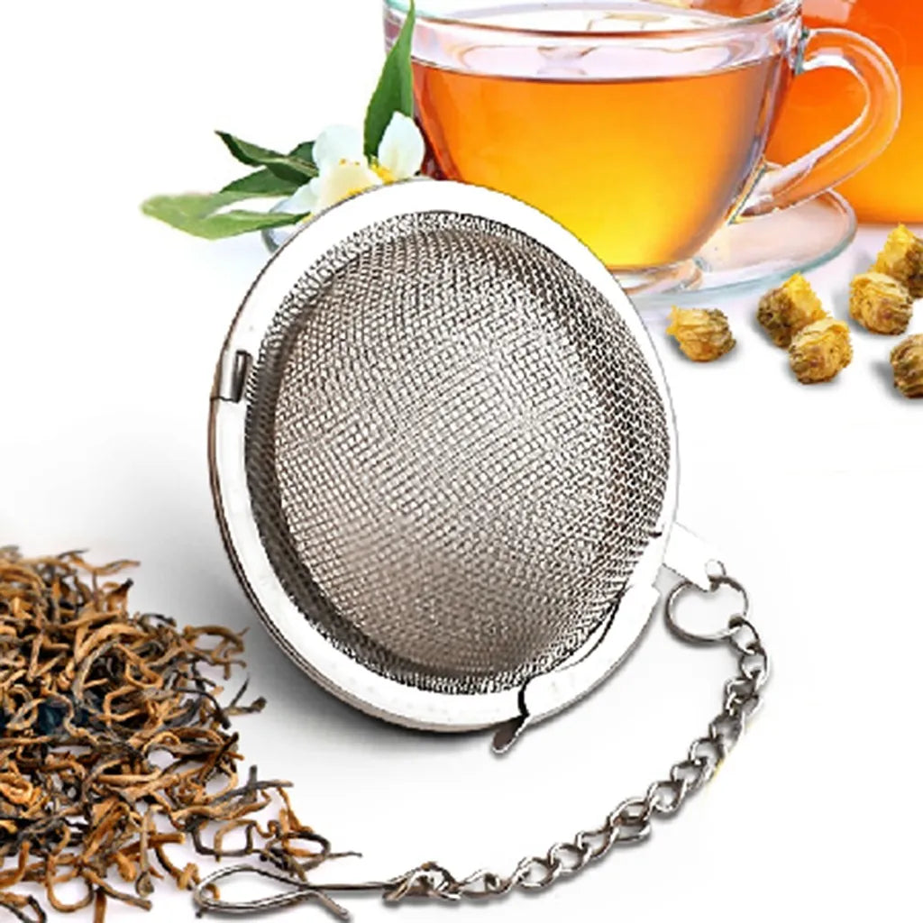 Infusor colador de malla para te de acero inoxidable