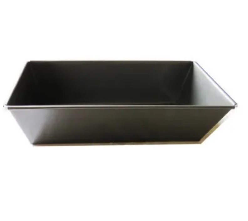 Molde Metálico anti adherente rectangular para panqué chico 20 cm