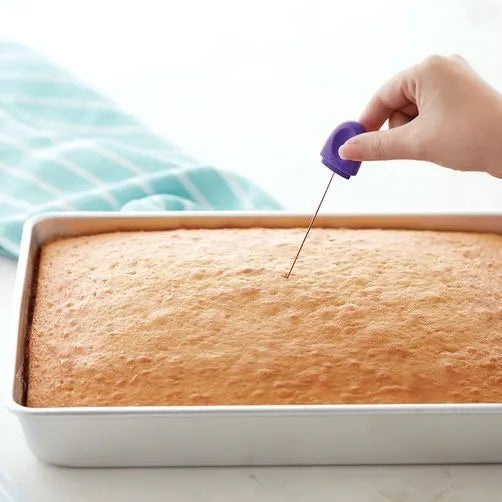 Palillo probador de pasteles para repostería de acero inoxidable