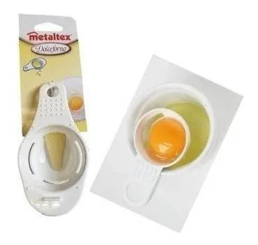 Separador de yema plástico para repostería y cocina