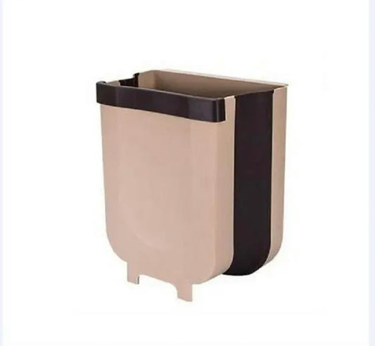 Basurero colgante plegable para puerta o cajón de cocina