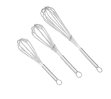 Batidor estañado tipo francés cinco lazos 20 cm