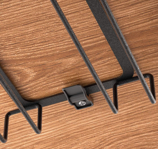 Soporte para copas my glass lava para debajo del estante