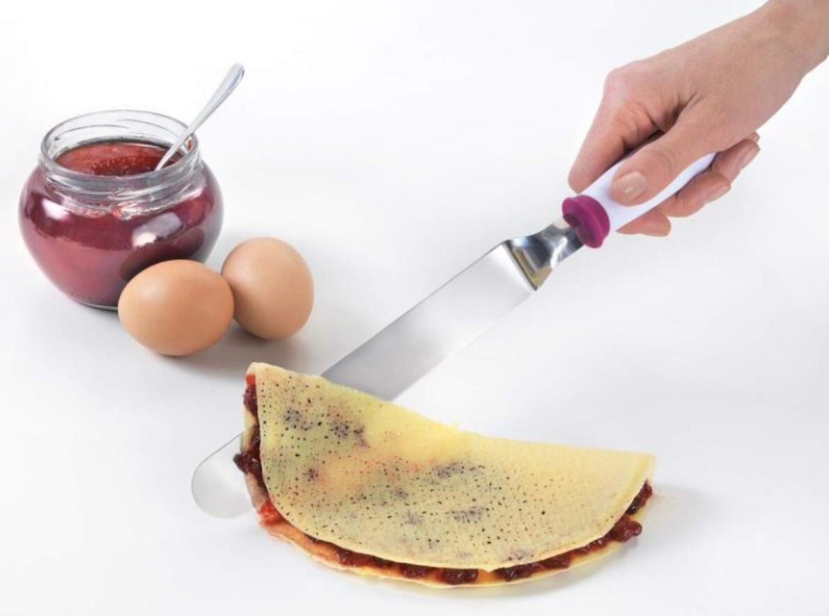 Espatula alisadora de acero para betún