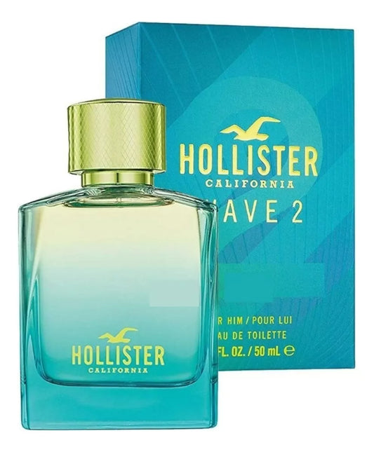 Perfume Hollister wave 2 para hombre 500 ml original