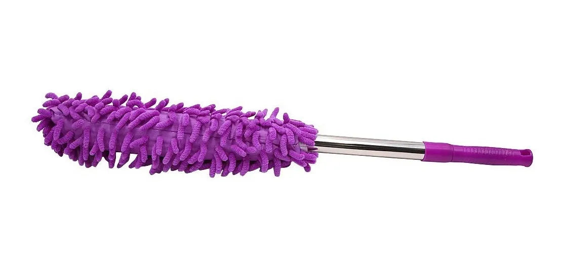 Sacudidor mechudo de microfibra quita polvo no extensible
