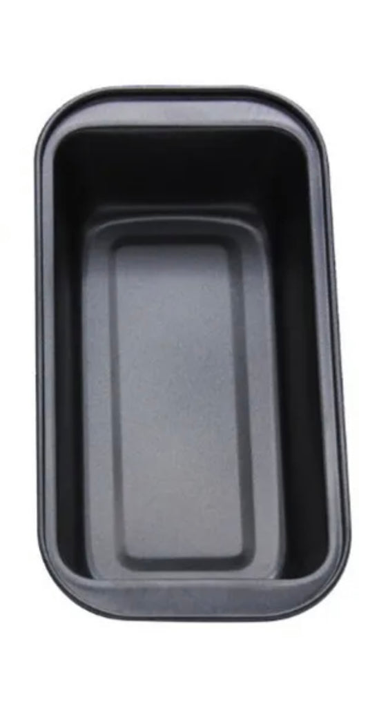 Molde Metálico anti adherente rectangular para panqué 26 cm
