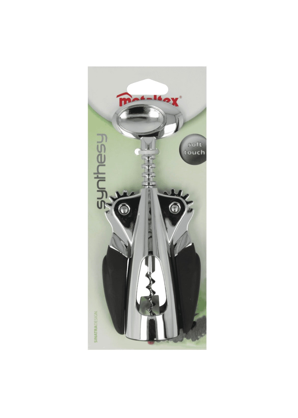 Descorchador Destapador Sacacorchos 2 manos para botellas de vino Synthesy