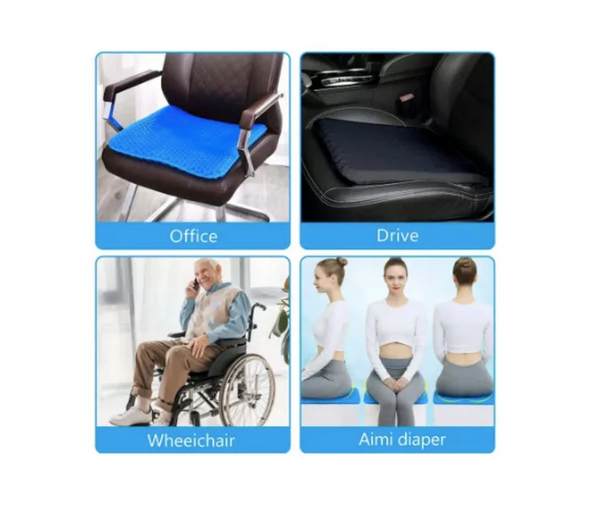 Cojín De Gel Para Asiento O Silla Para Oficina Y Hogar