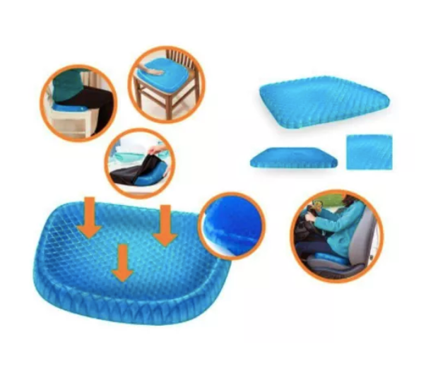 Cojín De Gel Para Asiento O Silla Para Oficina Y Hogar