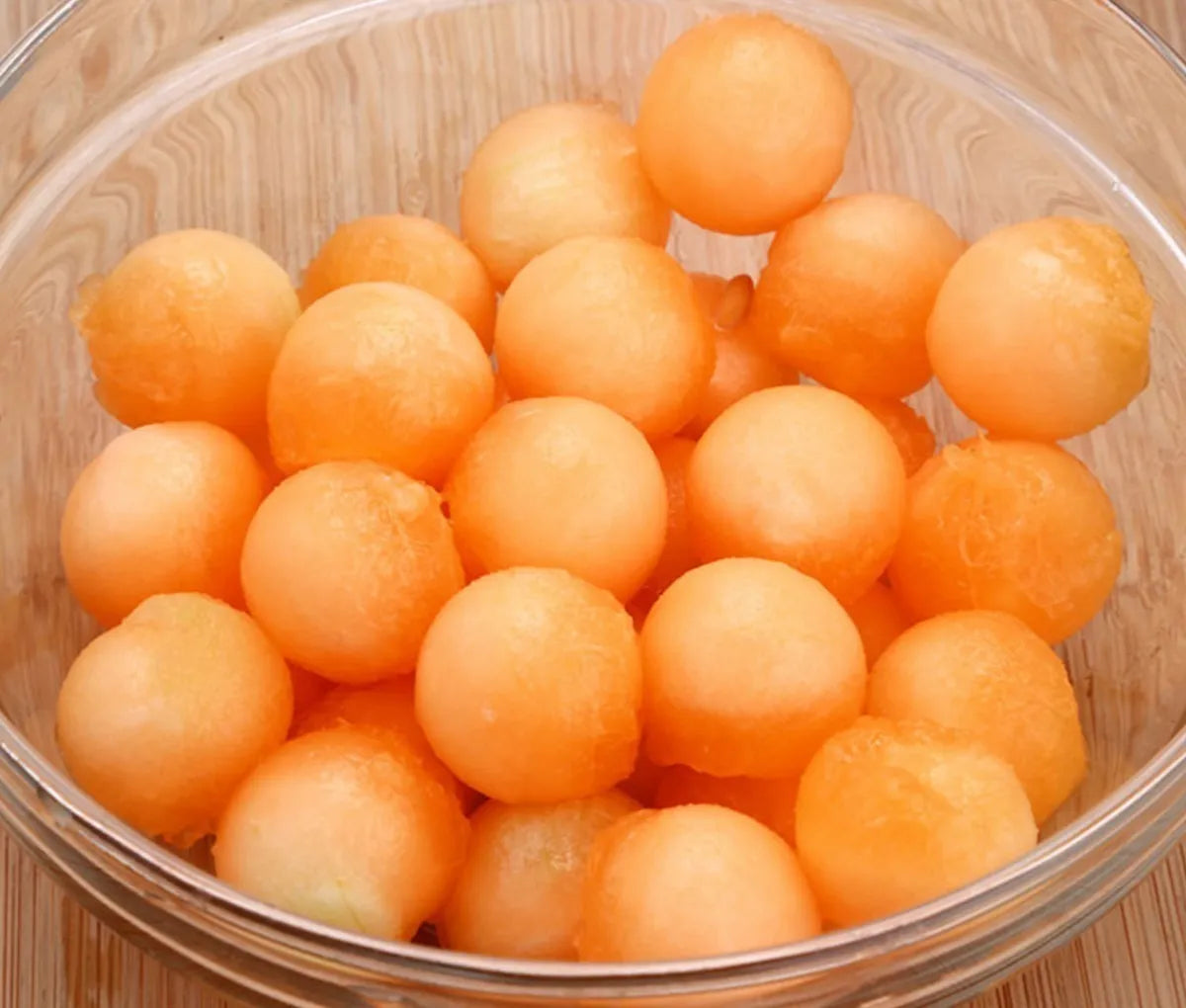 Cuchara boleadora para cortar fruta en forma de bolita