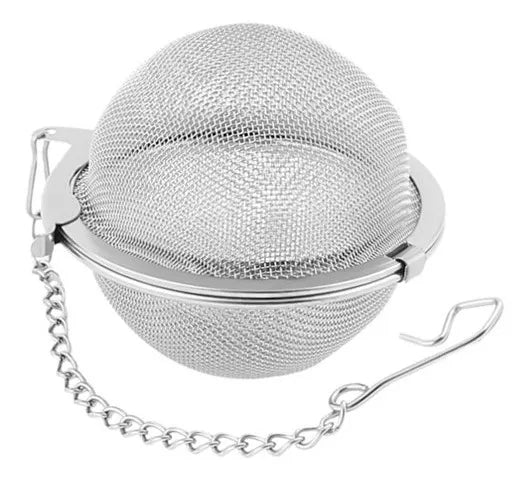 Infusor colador de malla para te de acero inoxidable